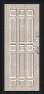 Мило МФ/BChrome (цвет Букле черное/Cappuccino Melinga)