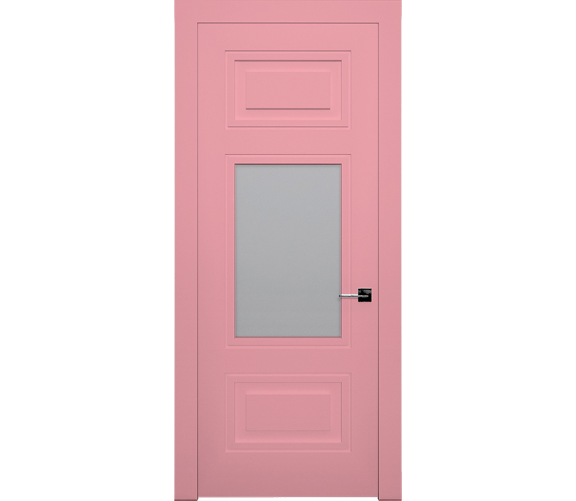 Дверь межкомнатная со стеклом Гранада лайт ДО5 магнолия