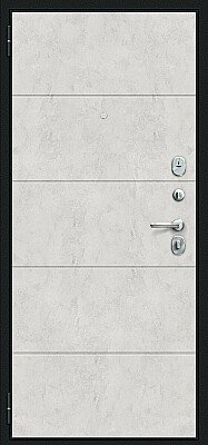 Граффити-1 Инсайд (цвет Букле черное/Look Art)