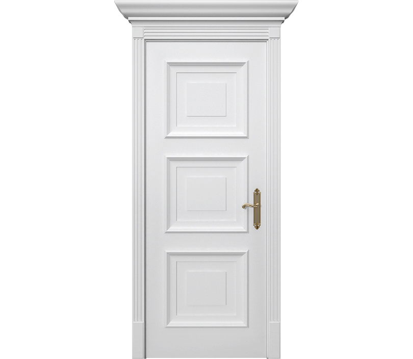 Дверь межкомнатная глухая Неаполь ДГ6 с патиной