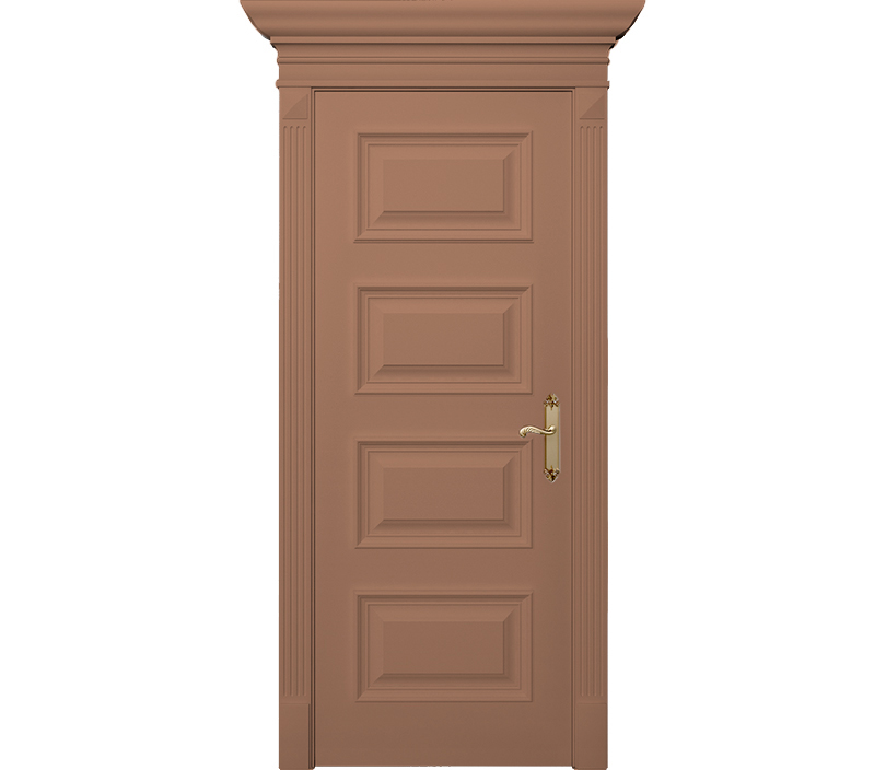 Дверь межкомнатная глухая Палермо ДГ4 капучино