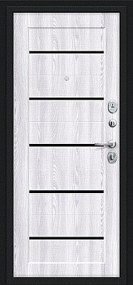 Борн (цвет Букле черное/Riviera Ice)