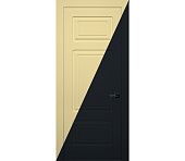 Дверь межкомнатная глухая Милан ДГ5 черная